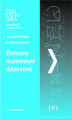 Okładka książki: Elementy matematyki dyskretnej