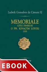 Okładka: Memoriale czyli Diariusz o Św. Ignacym Loyoli 1555