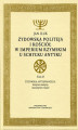 Okładka książki: Żydowska politeja i Kościół w Imperium Rzymskim u schyłku antyku
