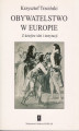 Okładka książki: Obywatelstwo w Europie