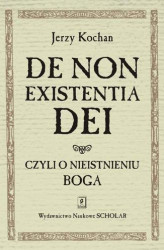 Okładka: De non existentia Dei czyli o nieistnieniu Boga