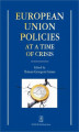 Okładka książki: European Union Policies at a Time of Crisis