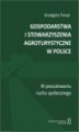 Okładka książki: Gospodarstwa i stowarzyszenia agroturystyczne w Polsce