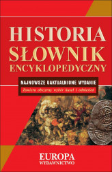Okładka: Słownik encyklopedyczny. Historia