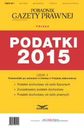 Okładka: PODATKI NR 4 - PODATKI 2015 wydanie internetowe