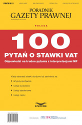 Okładka: PODATKI NR 11 - 100 PYTAŃ O STAWKI VAT wydanie internetowe