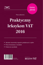 Okładka: Praktyczny leksykon VAT 2016