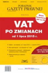 Okładka: Podatki Nr 13 - VAT po zmianach od 1 lipca 2015 r.