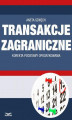 Okładka książki: Transakcje zagraniczne - korekta podstawy opodatkowania