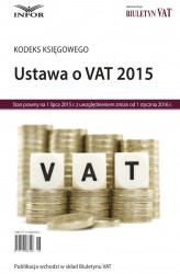 Okładka: Kodeks Księgowego Ustawa o VAT 2015