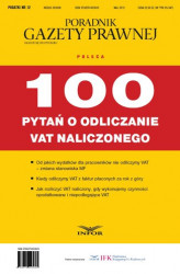 Okładka: 100 pytań o odliczanie VAT naliczonego