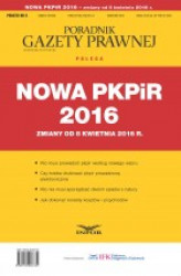 Okładka: Nowa PKPIR 2016 – zmiany od 8 kwietnia 2016 r.