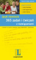 Okładka książki: Język niemiecki 365 zadań i ćwiczeń z rozwiązaniami