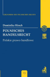 Okładka: Polnisches Handelsrecht. Polskie prawo handlowe Band 13