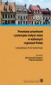 Okładka książki: Przemiany przestrzeni i potencjału małych miast w wybranych regionach Polski z perspektywy 20 lat transformacji