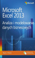 Okładka książki: Microsoft Excel 2013. Analiza i modelowanie danych biznesowych