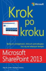 Okładka: Microsoft SharePoint 2013 Krok po kroku