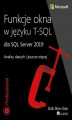 Okładka książki: Funkcje okna w języku T-SQL dla SQL Server 2019