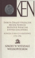 Okładka książki: Komisja Edukacji Narodowej 1773-1794. Tom 4. Szkoły w Wydziale Wielkopolskim