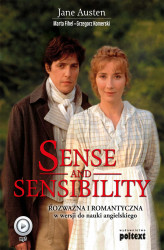 Okładka: Sense and Sensibility. Rozważna i Romantyczna w wersji do nauki angielskiego