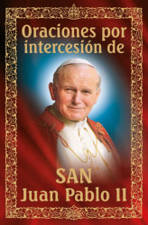 Okładka: Oraciones por intercesión de San Juan Pablo II