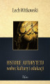 Okładka książki: Historie autorytetu wobec kultury i edukacji
