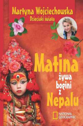 Okładka: Matina, żywa bogini z Nepalu