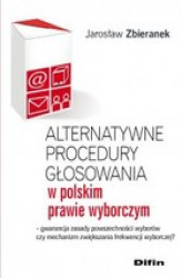 Okładka: Alternatywne procedury głosowania w polskim prawie wyborczym