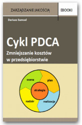 Okładka: Cykl PDCA - zmniejszanie kosztów w przedsiębiorstwie