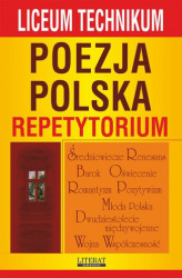 Okładka: Poezja polska. Repetytorium. Liceum, technikum