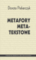 Okładka książki: Metafory metatekstowe