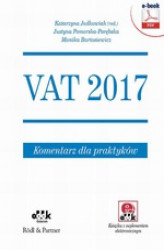 Okładka: VAT 2017. Komentarz dla praktyków