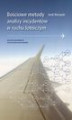 Okładka książki: Ilościowe metody analizy incydentów w ruchu lotniczym