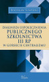 Okładka książki: Diagnoza uspołecznienia publicznego szkolnictwa III RP w gorsecie centralizmu