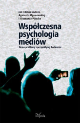 Okładka: Współczesna psychologia mediów