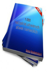 Okładka: 1.000 najczęściej używanych słówek niemieckich
