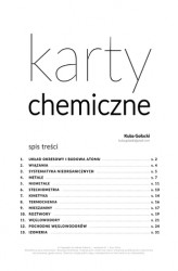 Okładka: Karty chemiczne