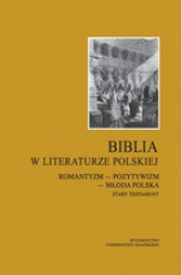 Okładka: Biblia w literaturze polskiej