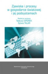 Okładka: Zjawiska i procesy w gospodarce światowej i jej podsystemach
