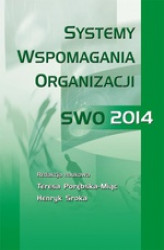 Okładka: Systemy wspomagania organizacji SWO 2014