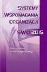 Okładka: Systemy wspomagania organizacji SWO'15