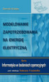 Okładka książki: Modelowanie zapotrzebowania na energię elektryczną