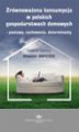 Okładka książki: Zrównoważona konsumpcja w polskich gospodarstwach domowych – postawy, zachowania, determinanty