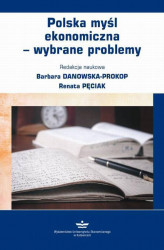 Okładka: Polska myśl ekonomiczna &#8211; wybrane problemy