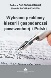 Okładka: Wybrane problemy historii gospodarczej powszechnej i Polski