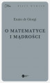 Okładka książki: O matematyce i mądrości