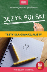 Okładka: Język polski. Testy dla gimnazjalisty.