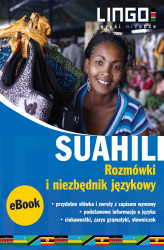 Okładka: Suahili. Rozmówki i niezbędnik językowy
