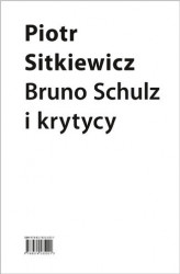Okładka: Bruno Schulz i krytycy