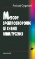 Okładka książki: Metody spektroskopowe w chemii analitycznej
